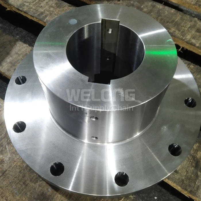 Cubo de acoplamiento de piezas mecanizadas con acero 1045